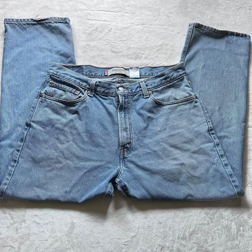 Levi’s 505 regular fit vintage blue jeans Men's size 34x28